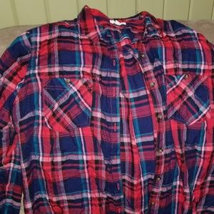 Long sleeve flannel